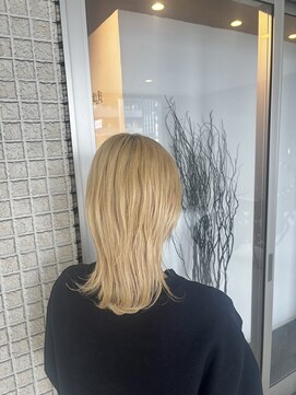 ヘアサロン アプリ(hair salon APPLI) ハイトーンカラー♪