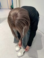 ミル 心斎橋(MIL) ハイトーンミルクティーグレージュ/髪質改善ボブ【心斎橋】