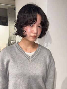ハクボ(hakubo) レイヤーボブパーマ