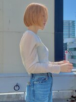 コール(corr.) 春風纏ったハイトーンボブ