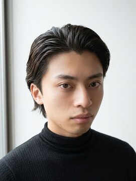 ワンワンオー バーバーショップ 長浜店(@110 BARBER SHOP) ミディアム・ウルフスタイル