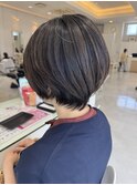 丸みショート