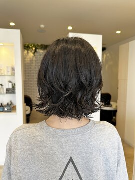 アドラーブル はなみずき店(adorable) 外ハネボブ×ゆるパーマで叶える小顔スタイル