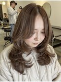 ココアブラウン/津田沼/ブリーチ/ハイライト/ケアブリーチ/U24