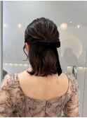 【Sayaka】ふわふわハーフアップ
