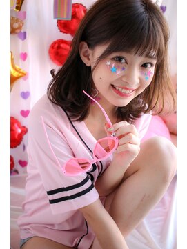 マーリャヘアー(mallia hair) ゆるふわミディアムボブby塚本あつし