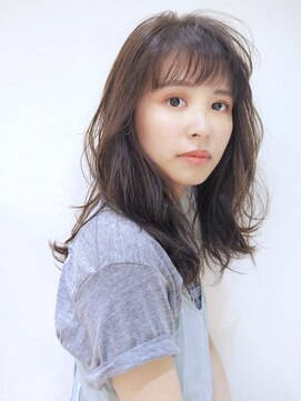 コルソ ケーツー 梅田 茶屋町(corso k-two) 《ラベンダーベージュ》くしゃっと柔らかミディアム