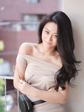 ダヴィン 中目黒(DaVin) 【DaVin 中目黒】大きめウェーブ×ダークベージュ