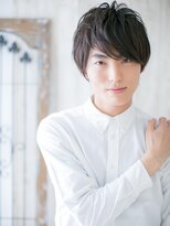 グルーミングサロン バーバー キャッスル 北浦和西口(Grooming salon Barber Castle)&nbsp;厚めバングが新鮮！黒髪フェザーマッシュA