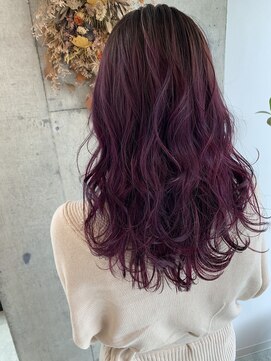 ヘアーデザイン リマ(Hair Design Lima) 『Lima』外国人風バイオレットピンク