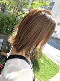 【REJOICE hair EN】ミルキーベージュ×ハイライト 担当AKIRA
