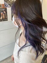 キャパ(CAPA)&nbsp;【インナーカラー・ヴァイオレットブルー】