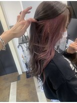 ジゼル(GiseL)&nbsp;インナーカラー　ピンクカラー