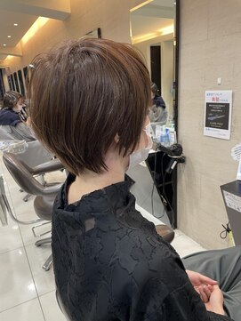 プライズ 池袋店(prize) くびれショート_オリーブベージュイルミナカラー池袋1126