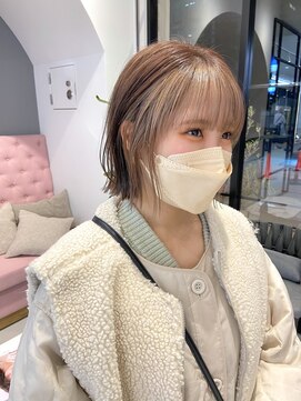 サンド 大阪梅田(sand) @yugo_sand[大阪梅田駅/マッシュ/くびれヘア/メルティカラー]