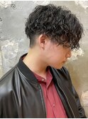 ツイストスパイラルパーマメンズパーマメンズマッシュ札幌大通