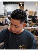 オールバックスタイル