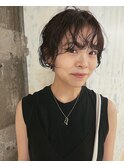 ショートボブパーマ
