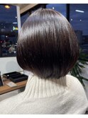 髪質改善の酸性ストレート(ショート)