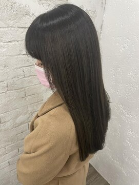 プライズ アイリス 池袋東口店(prize Iris) くすみオリーブ/20代30代/￥13200