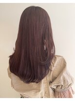 ヘアサロン ガリカ 表参道(hair salon Gallica)&nbsp;大人ゆるふわラベンダーココアブリーチなしダブルカラー