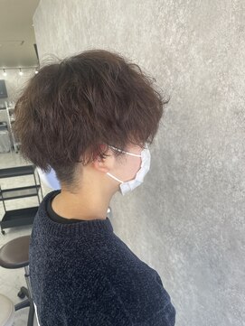 ジェンダーヘア(GENDER hair) マッシュ×ゆるふわパーマ　F