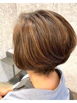 ハイライト 長町店&nbsp;ブリーチハイライト <白髪ぼかし> <白髪染め> <長町>