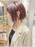 【RYOHEI 】前下がりボブ_切りっぱなしボブ_大人ボブ__横浜ボブ