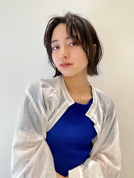 トルネード(TORNADO) 韓国風ボブ フェイスレイヤー 小顔補正カット タンバルモリt626