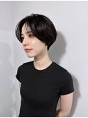 マッシュショート/ハンサムショート/ケアストレート［南青山］