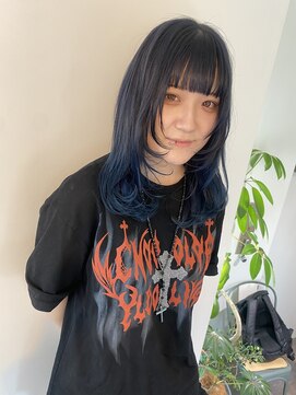 キコエル 三軒茶屋(kikoeru) デザイングラデーションカラーワンカールレイヤー