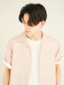 オンク 新宿(onk) ハイライト/マッシュパーマ/ウルフ/アッシュブラック[新宿駅]