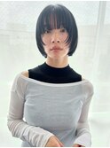 ボブ/顔周りレイヤー/ウルフ【肥後橋】