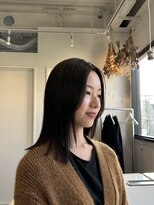 ロカ 表参道(loka)&nbsp;アッシュ/セミディ［表参道/髪質改善/インナーカラー］