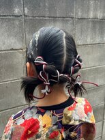 カイム ヘアー(Keim hair) 法被/お祭り/ヘアセット/御神輿/着物/和装/イベントヘアアレンジ
