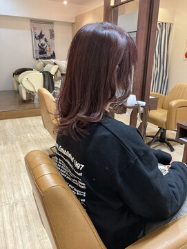 ファナー 馬橋(phaena) ピンクグラデーション