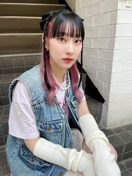 ベレーザ 渋谷(BELEZA) 6338ニュアンスカラーハイトーングラデーションインナーカラー