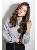 アディクト イースト 東陽町東口(addict EAST)&nbsp;とろみの抜け感ロング＿ミルクティーベージュブラウン［東陽町］