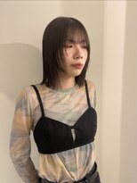 ユニコ(unico)&nbsp;レイヤー/ボブ/オリーブグレージュ/ベージュ