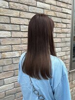 アナンダ(ananda)&nbsp;【イルミナカラー＋トリートメント】艶ありベージュカラー