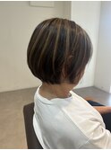 白髪ぼかしカラー