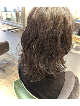 ヘアーサロン キー(Hair salon key) ミディアムパーマ