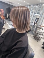 キング 枚方店(K!ng)&nbsp;縮毛矯正髪質改善ハイライトレイヤーカット枚方美容室エクステ