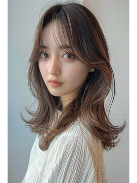 ラナ 新宿(lana) くびれヘア/顔まわり/レイヤーカット/【lana hair 新宿】