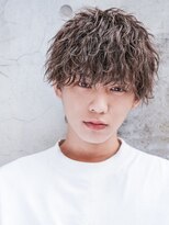 メンズヘアセンス 渋谷(MEN'S HAIR SENSE)&nbsp;【SENSE】メンズカット×ツイストスパイラルパーマ+渋谷駅/眉毛