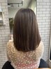 【美髪no.1】カット+カラー＋髪質改善トリートメント￥16500→14000