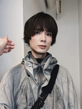 メゾンアクア 表参道(Maison ACQUA) =メンズボブ/スパイキーショート/ニュアンスパーマ／MEN’S HAIR