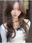 韓国パーマ/コテ巻き風パーマ[レイヤーカット/渋谷]
