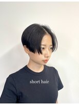 ヴースヘアデザイン(vou's hair design)&nbsp;黒髪ショート