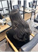 アッシュグレー*ケアブリーチ*髪質改善トリートメント【hina】
